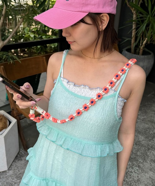 ♡専用♡ハンドメイドパッチワークスマホショルダー・シュシュ⸜(*´ᗜ｀*)⸝ ♡専用♡ハンドメイドパッチワークスマホショルダー・シュシュ