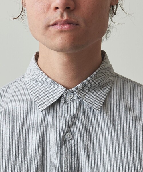 ＜＜Steven Alan＞コードレーンレギュラーカラーショートスリーブシャツ STEVEN ALAN シャツ 「Steven Alan」 コードレーン レギュラー