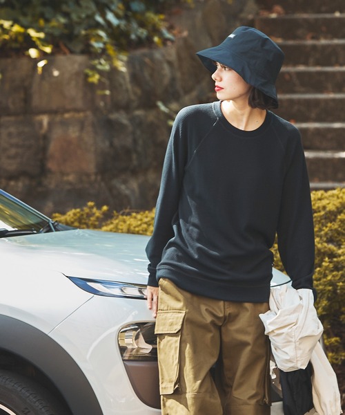 AIGLE（エーグル） tシャツ 吸水速乾 ワッフルラグランTシャツ RP