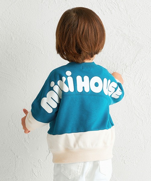 MIKI HOUSE（ミキハウス） トレーナー バックロゴトレーナー キッズ