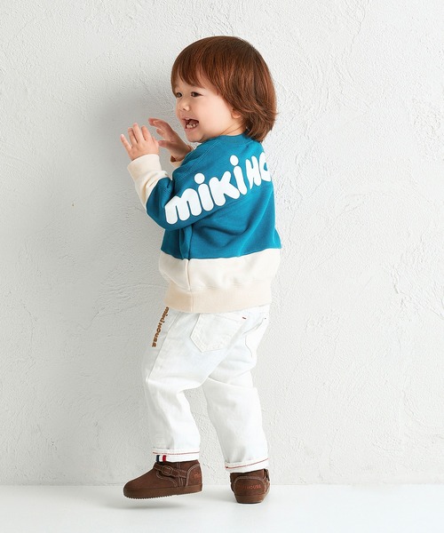 MIKI HOUSE ミキハウス mikihouse バックロゴトレーナー