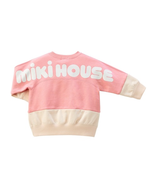 MIKI HOUSE（ミキハウス） トレーナー バックロゴトレーナー キッズ