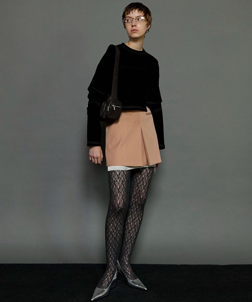 MAISON SPECIAL tシャツ Block Stitch Tops/ブロックステッチ