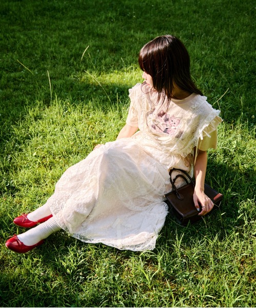 kutir ワンピース 「クティールとレトロ」アソートレースキャミ