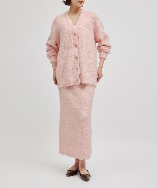 ROPE'（ロペ） カーディガン シルクシャギーカーディガン/セットアップ