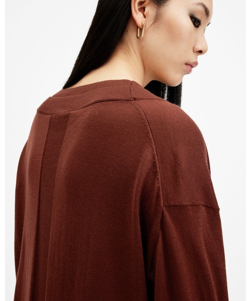 ニット セーター BERN MERINO WOOL V-NECK JUMPER | BERN メリノ ウール Vネック ニット・セーター レディース セール】BERN MERINO WOOL V-NECK JUMPER | BERN メリノ ウール