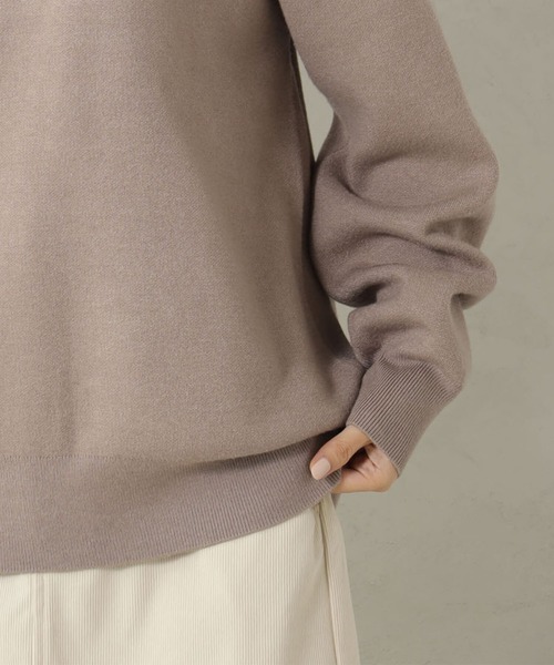FOUND GOOD ニット セーター COZYロゴニットPO レディース