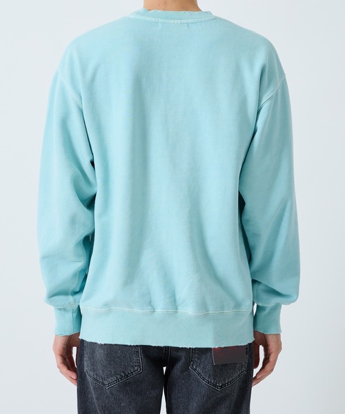 JieDa トレーナー スウェット J LOGO DAMEGE SWEAT CREW メンズ