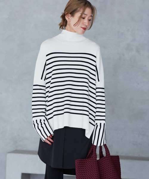 LE PHIL（ル フィル） ブラウス シャツ SOLOTEXコンビブロードシャツ