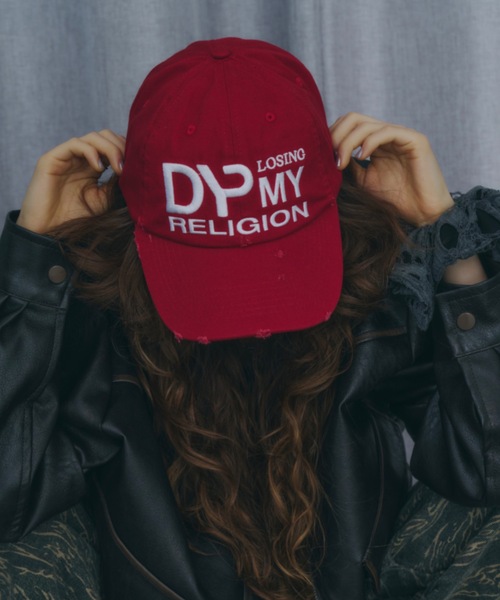 DTYYPE キャップ 帽子 刺繍ダメージ入りMYキャップ レディース メンズ