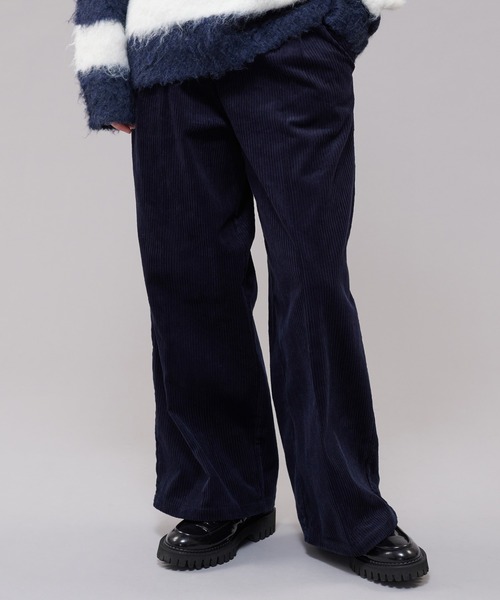 ONCILY（オンシェリー） コーデュロイパンツ SMALL ネイビー メンズ