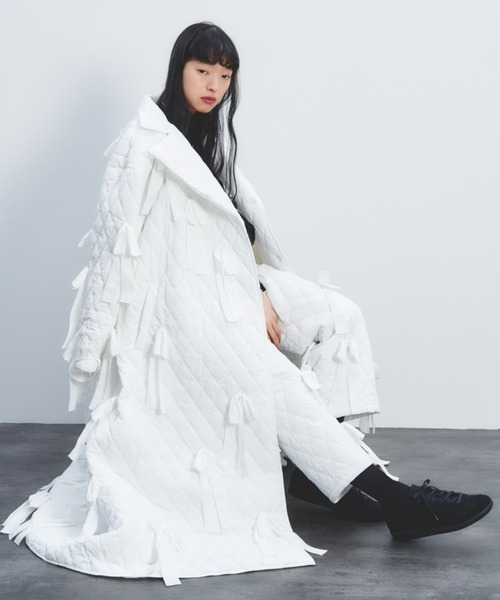 PERNA（ペルナ） コート LARGE ブラック レディース : ZOZOTOWN Yahoo