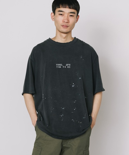 orSlow tシャツ orSlow/オアスロウ T-SHIRT ORIGAMI PRINT/ORSL JPN 