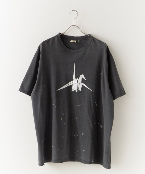 orSlow tシャツ orSlow/オアスロウ T-SHIRT ORIGAMI PRINT/ORSL JPN 