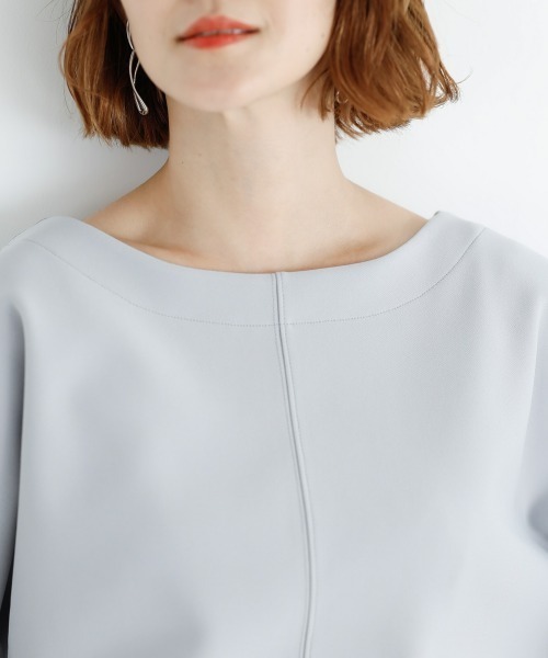 tシャツ カットソー２点セット（トップス＋クロップドパンツ）「大きいサイズ有」「OtonaSMILE」 レディース SMILELAND tシャツ カットソー2点セット（トップス＋クロップド