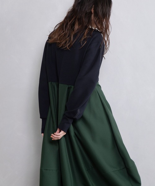 MARECHAL TERRE（マルシャルテル） ドッキングワンピース MEDIUM