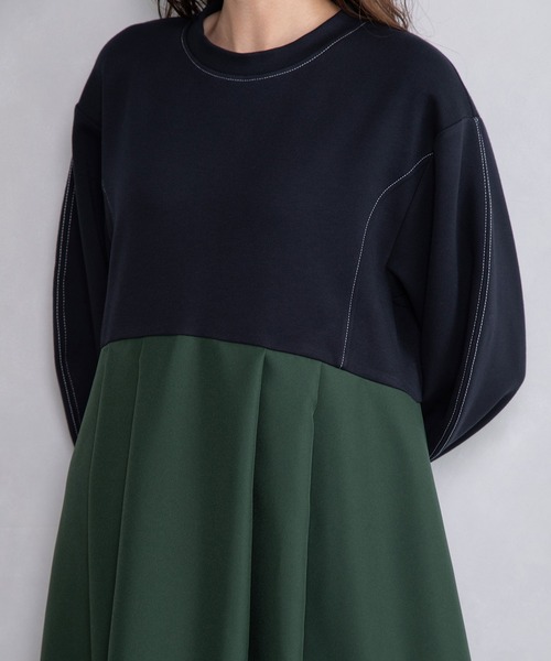 MARECHAL TERRE（マルシャルテル） ドッキングワンピース MEDIUM