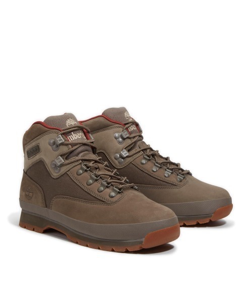 箱付 Timberland EUROHIKER ブーツ レザー 27cm Timberland ブーツ Euro Hiker Mid Boot（ティンバーランド