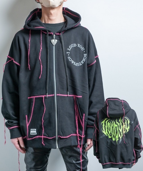 ジースター ロウ G-STAR RAW パーカー メンズ Multi Zip Thru Loose