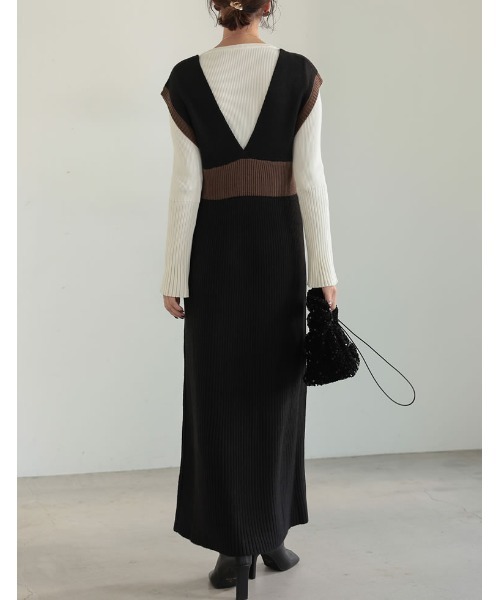 「Re:EDIT」 サロペットスカート SHORT グレー系その他 レディース_画像5