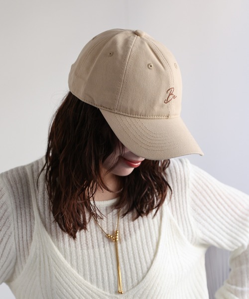 ap retro キャップ 帽子 Beロゴ刺繍キャップ レディース