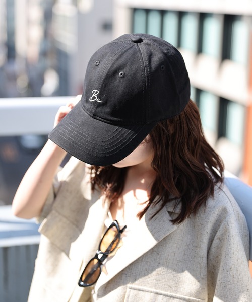 ap retro キャップ 帽子 Beロゴ刺繍キャップ レディース