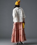 ワンピース プリントマキシワンピース「大きいサ...の詳細画像4