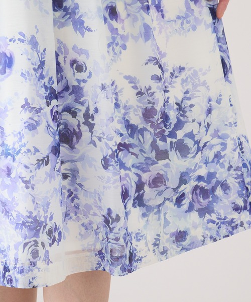 Rose Tiara（ローズティアラ） ワンピース ローズプリントワンピース