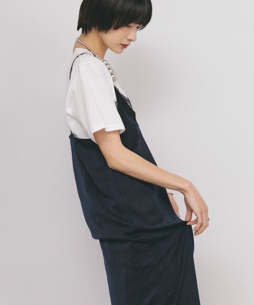 KBF（ケービーエフ） ワンピース レーストリムキャミワンピース