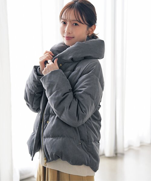 ikka（イッカ） ダウンジャケット M ベージュ レディース : ZOZOTOWN