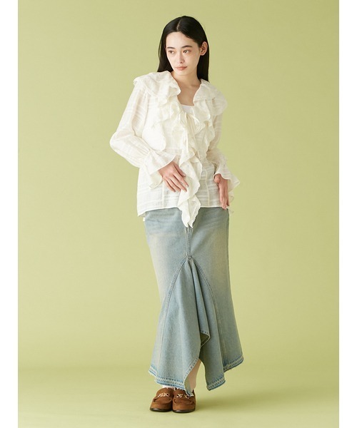 LILY BROWN スイッチングマーメイドスカート LILY BROWN｜スイッチングマーメイドスカート | Rakuten Fashion