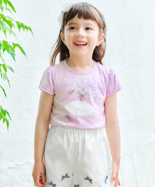 ANY（エニィ） tシャツ ひんやりクール アップリケTシャツ キッズ 子供