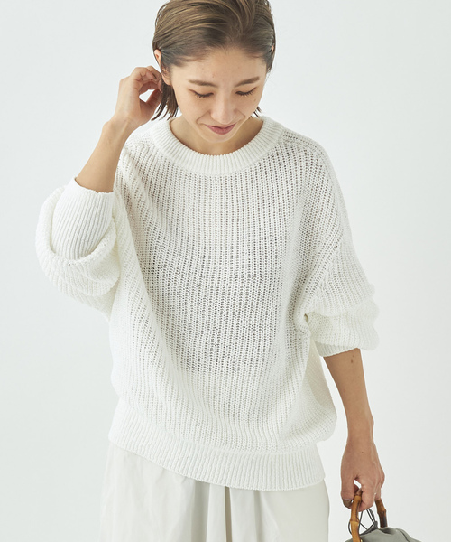 「Plage」 長袖ニット FREE ベージュ レディース_画像5