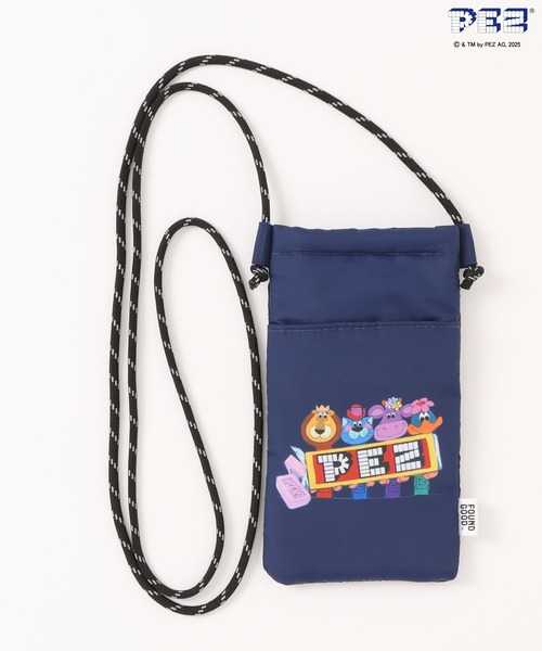 PEZ スマホショルダー PEZ(ペッツ) ×ear】WEB限定/牛革/カードケース/スマホショルダー