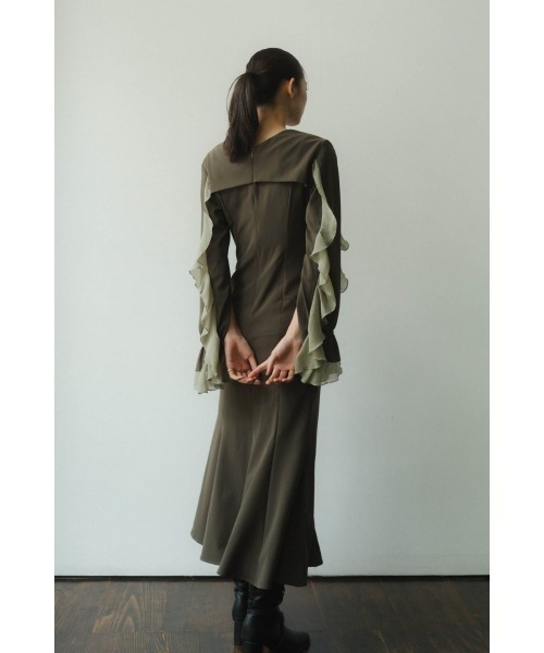 Knuth Marf（クヌースマーフ） ワンピース frill sleeves one piece