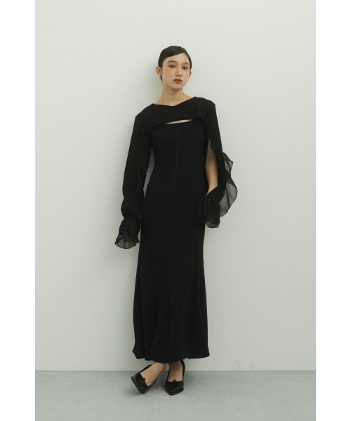 Knuth Marf ワンピース flower print satin dress（ワンピース）｜Knuth Marf