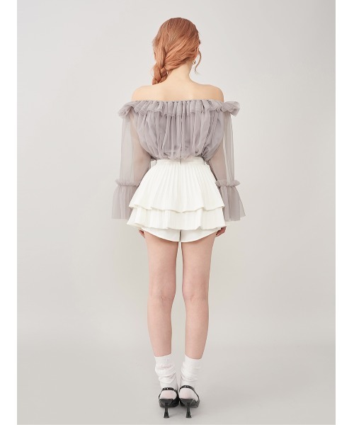 新品未使用　タグ付き　darich オフショルチュールボリュームトップス Darich（ダーリッチ） オフショルチュールボリュームトップス