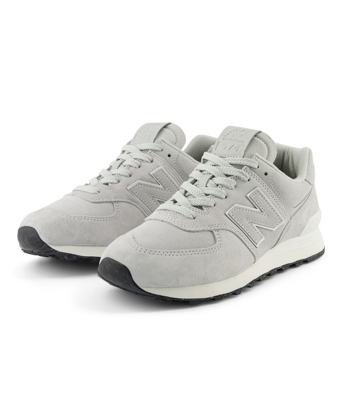 [New Balance] low cut спортивные туфли 22.5cm зеленый мужской 