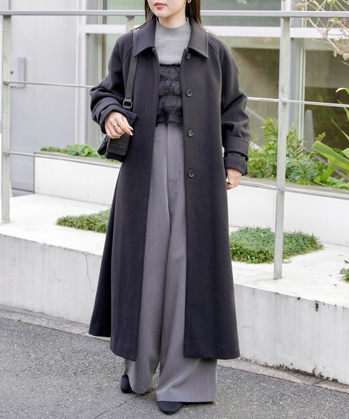 チャコ　3点　BLEACH コート Chico（チコ） ステンカラーコート FREE ブラック レディース