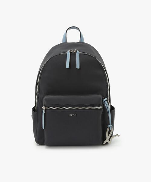 美品　agnes b. ナイロン バックパック　紺色 バックパック (PAS23－07) ｜agnès b. VOYAGE FEMME