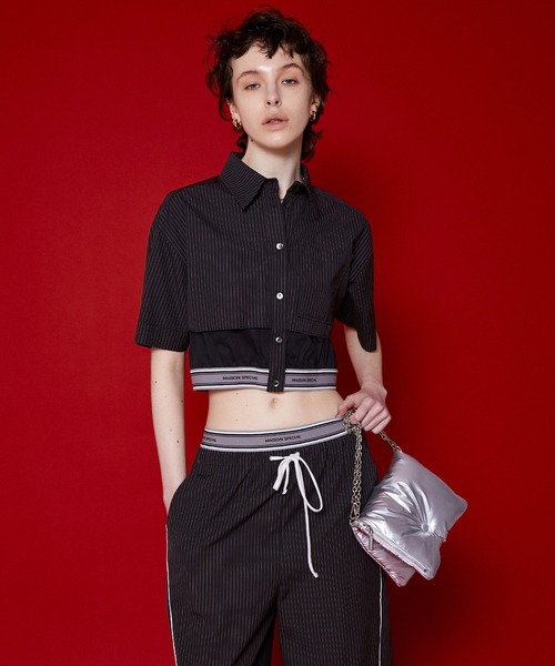 MAISON SPECIAL プリント半袖シャツ FREEサイズ MAISON SPECIAL シャツ 「UNISEX」「LIMITED EDITION」ORIGINAL