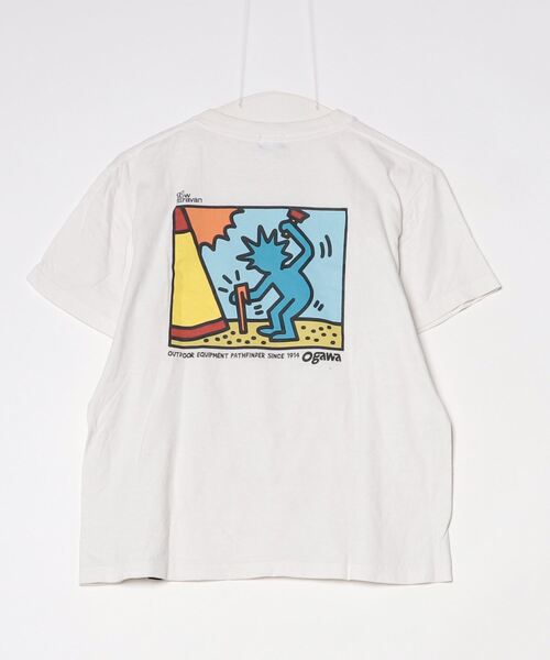 「go slow caravan」 半袖Tシャツ 1 ホワイト メンズ_画像2