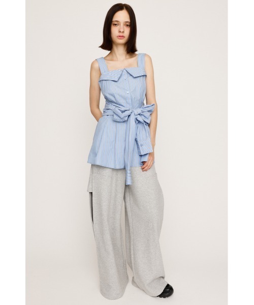 キャミソール SHIRT DETAIL CAMI TOPS シャツディティール キャミ トップス 夏服 ノースリーブトップス SLY キャミソール SHIRT DETAIL CAMI TOPS シャツディティール