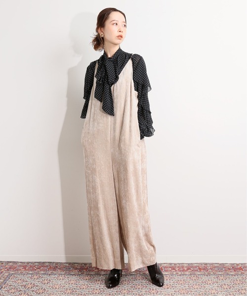 IENA LA BOUCLE 「IENA BOUCLE」 オーバーオール 38 ナチュラル  