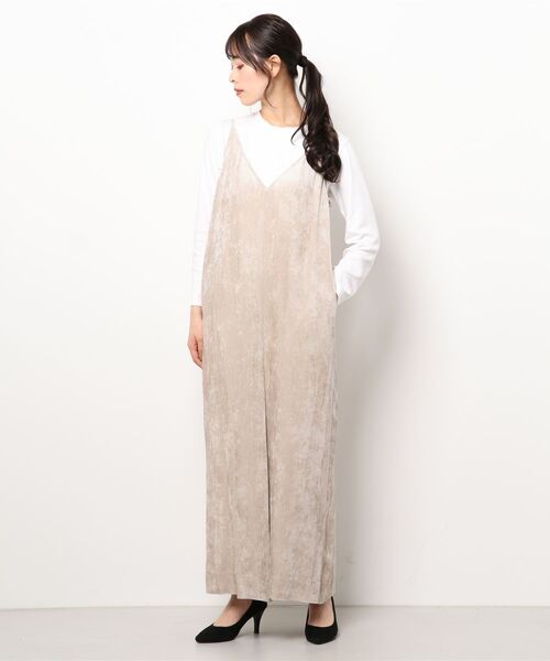 lin　＊イエナラブークル　サテンサロペット lin ＊イエナラブークル サテンサロペット IENA LA BOUCLE