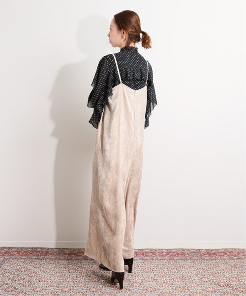 lin　＊イエナラブークル　サテンサロペット lin ＊イエナラブークル サテンサロペット IENA LA BOUCLE