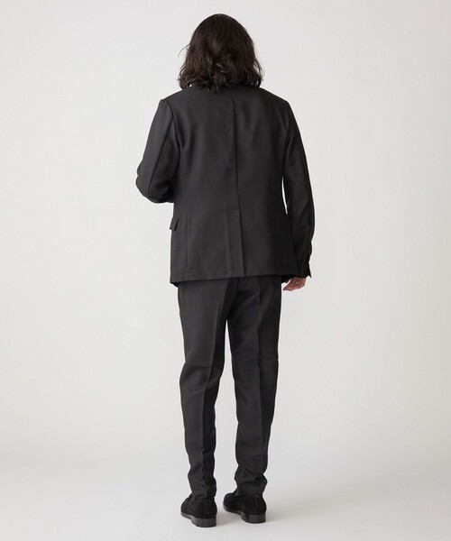 【美品】SHIPS スーツ上下セットアップ ブラック S SHIPS 「SHIPS」 セットアップ LARGE ダークグレー メンズ