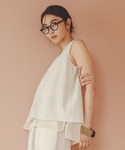 tシャツ 「daily CLIP」麻混シアーノ...の詳細画像2