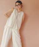 tシャツ 「daily CLIP」麻混シアーノ...の詳細画像3