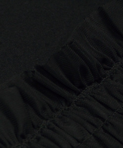 「LAVEANGE」 半袖カットソー 4L チャコールグレー レディース_画像7